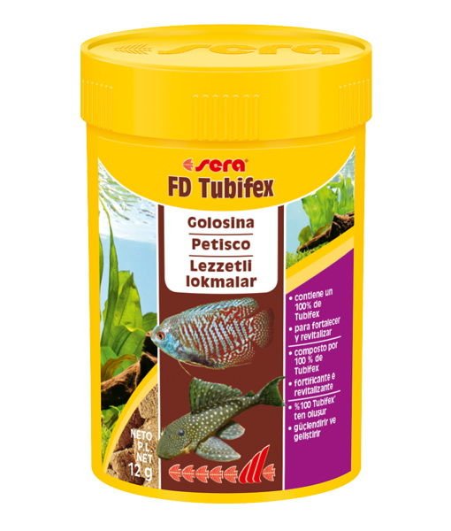Sera Fd Tubifex (Kurt) Nature - 100 Ml