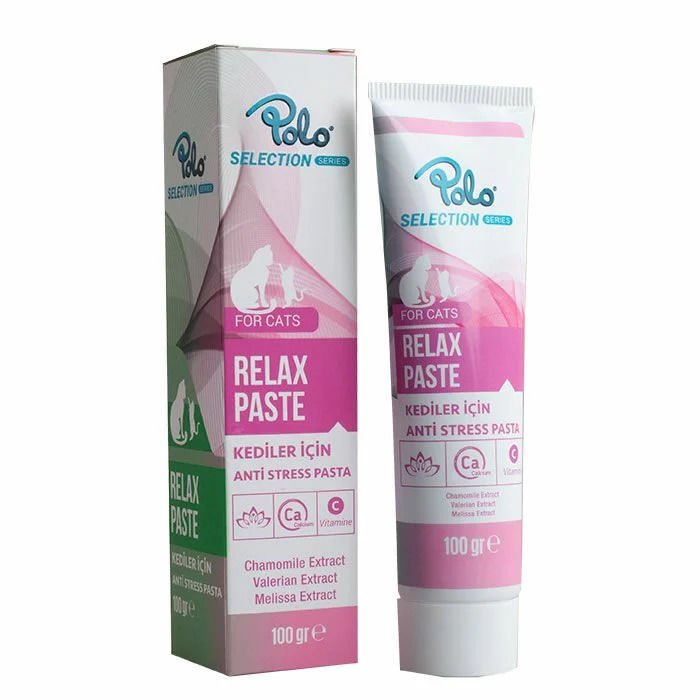 Polo Relax Paste (Anti Stress Pasta) Kedi Macunu 100 Gr