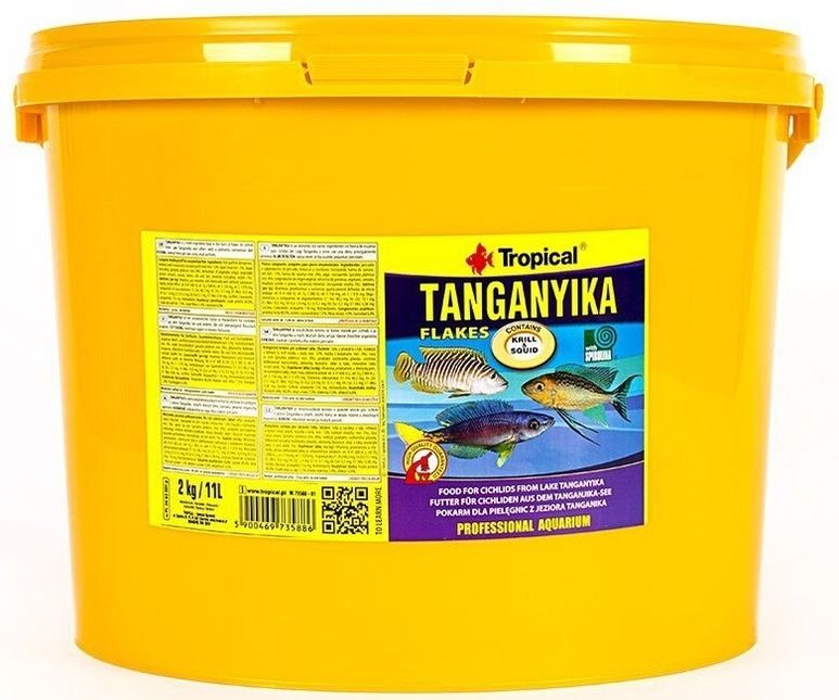 Tropical Tanganyika Flakes Pul Yem 50 Gram