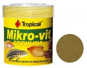 Tropical Mikrovit Spirulina Balık Yemi 50 ML
