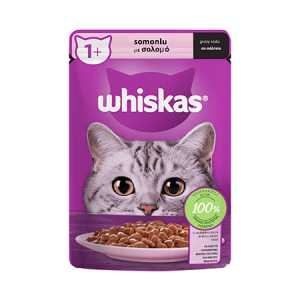 WHISKAS Somonlu Pounch Yaş Mama 85 Gram