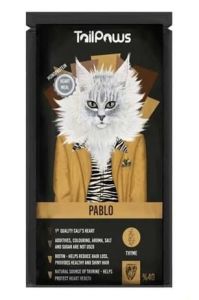 Tail Paws Pouch Pablo Yürekli Sıvı Ödül 80 gram