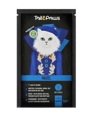 Tail Paws Pouch Hazel Balıklı Sıvı Ödül 80 gram