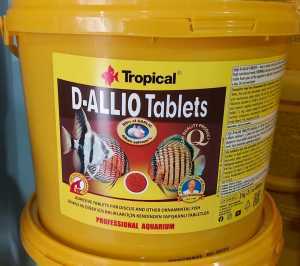 Tropical D-allio Tablet balık yemi 250 adet