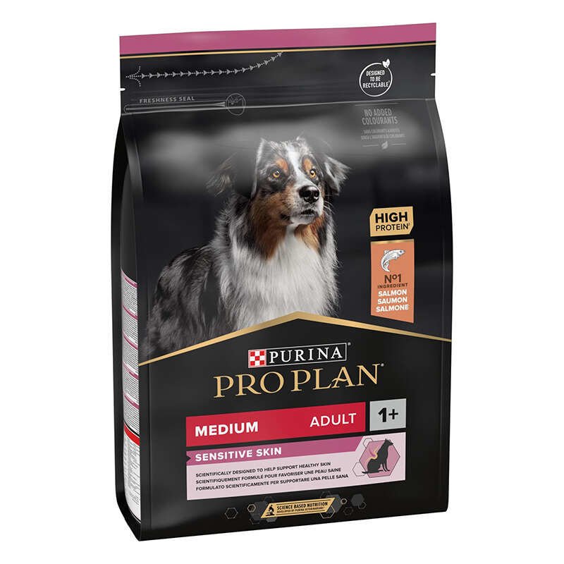 Pro Plan Medium Adult Yetişkin Somon Hassas Köpek Maması 3 Kg