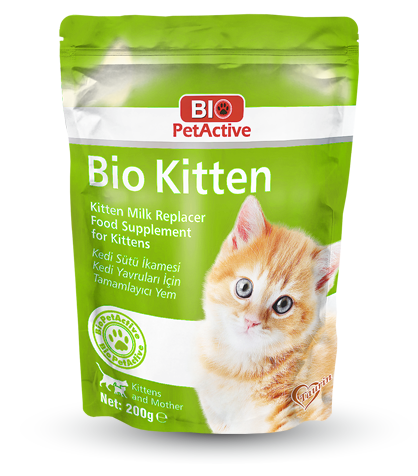 Bio Pet Active Kitten Milk Powder Yavru Kedi Süt Tozu 200 Gr