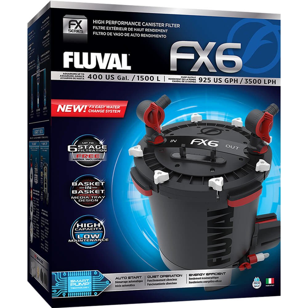 Fluval FX6 Akvaryum Dış Filtre 3500Lt/Saat