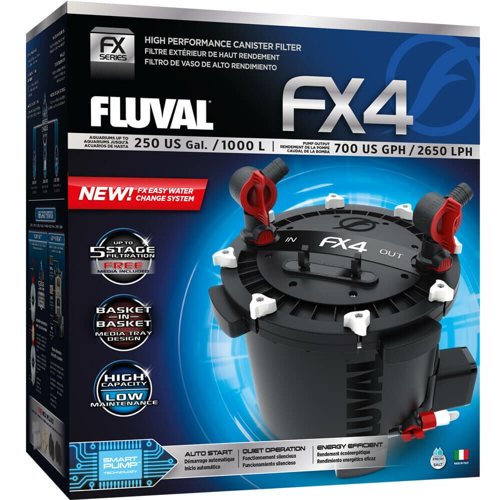 Fluval FX4 Akvaryum Dış Filtre 2650Lt/Saat