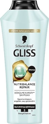 Gliss NutriBalance Repair Dökülme Karşıtı Şampuan 400 ml