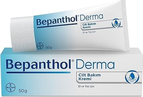 Bepanthol Derma Cilt Bakım Kremi El ve Yüz için 50 gr