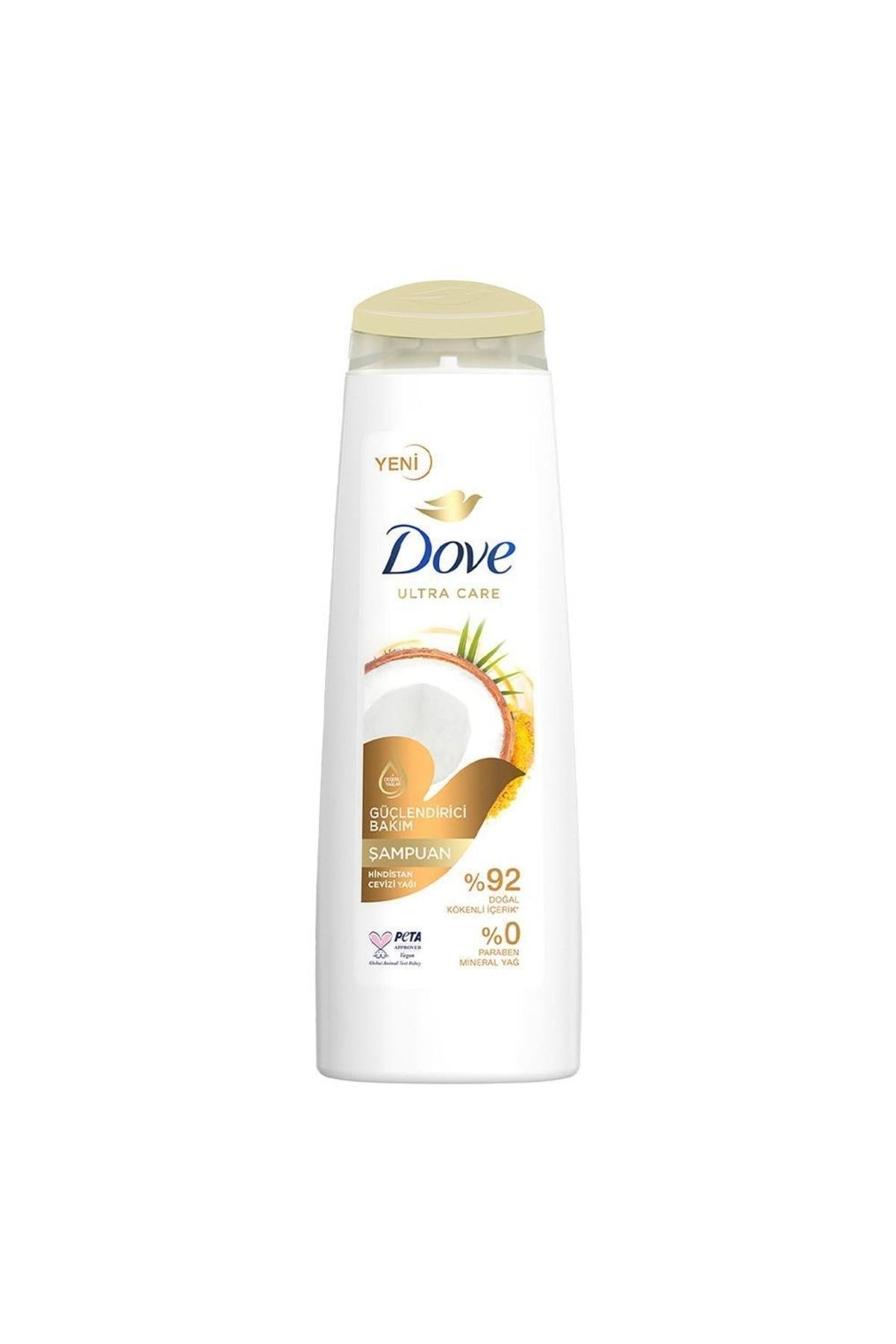 Dove Saç Bakım Şampuanı Hindistan Cevizi Yağı Güçlendirici Bakım 400 ml