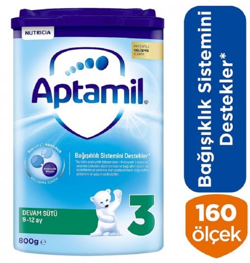 Aptamil 3 Devam Sütü Akıllı Kutu 9-12 Ay 800 gr