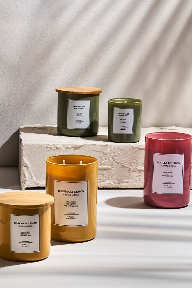 Le Jardin Rosemary Lemon Kokulu Mum Sarı 200 gr