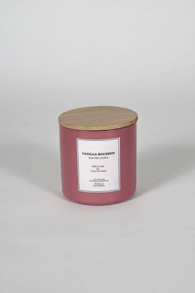 Le Jardin Vanilla Bourbon Kokulu Mum Pembe 480 gr