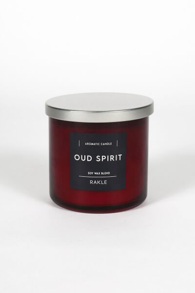 Prive Oud Spirit Kokulu Mum 480 gr Kırmızı