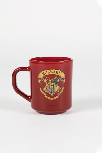 Hogwarts Sarı Amblem Kupa Kırmızı 246 cc