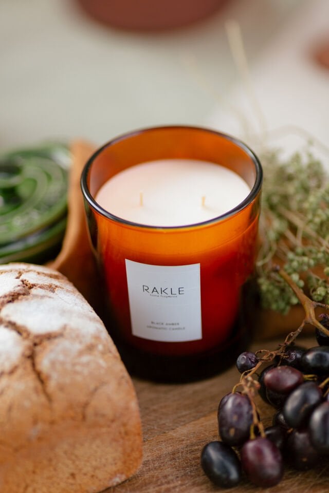 Rakle Basic Amber Kokulu Mum 350 gr