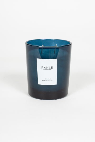 Rakle Basic Osmanthus Kokulu Mum Lacivert 350 gr