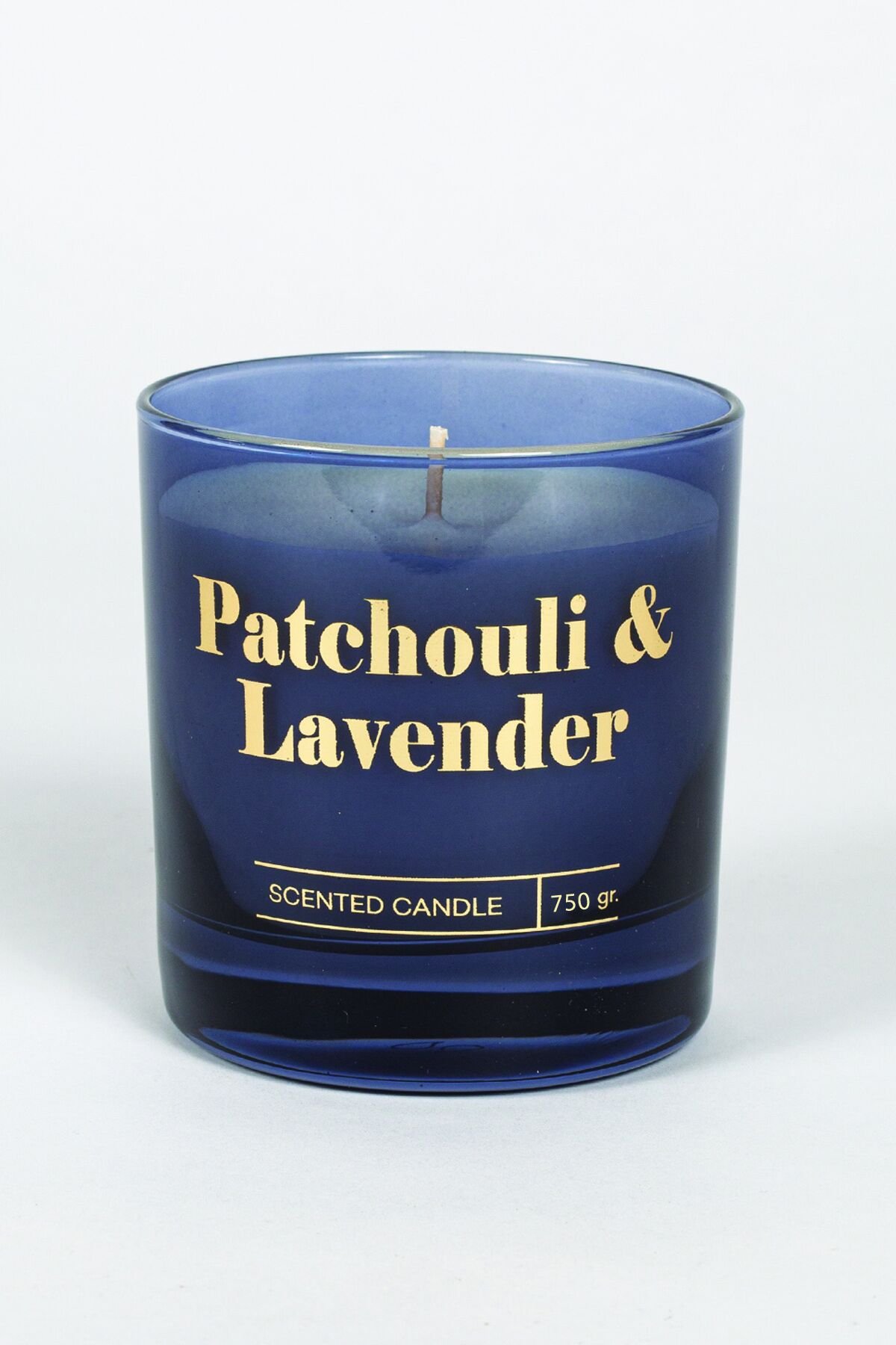 Patchouli Kokulu Mum Lacivert 620 gr