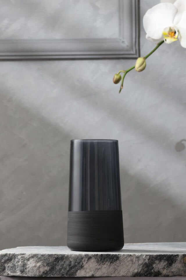 Matte 4'lü Meşrubat Bardağı Seti Siyah 520 cc