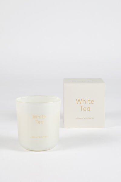 Pearl White Tea Kokulu Mum Beyaz 175 gr