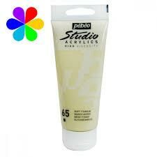 Acrylic Studio Boyaları 100 Ml Buff Titanium