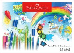 Faber-Castell Karton Kpk Resim Defteri 35X50Cm 15Yp