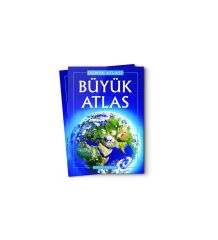 Büyük Atlas (Dünya Atlası) Karton Kapak / Karatay