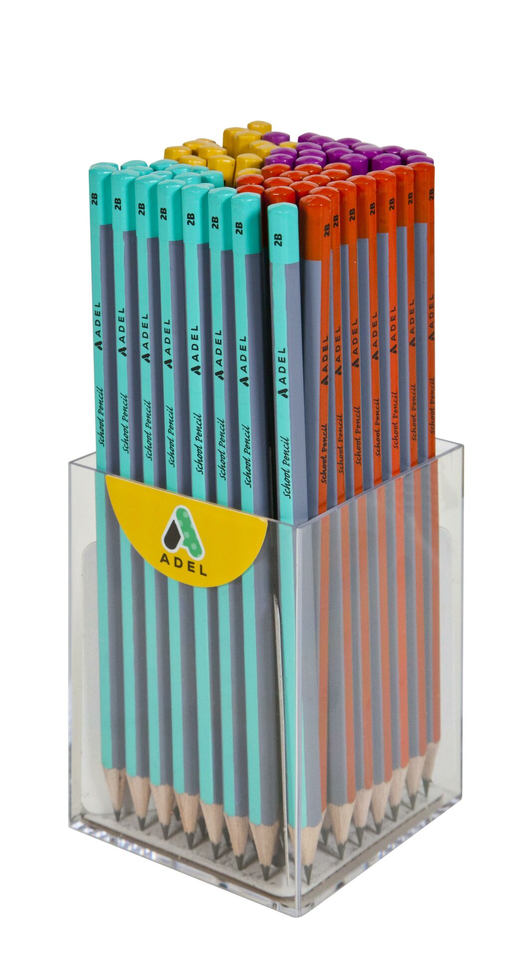 Adel School Pencil 2B, (Fsc)