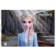 Frozen Iı 35*50 15 Yaprakresim Defteri