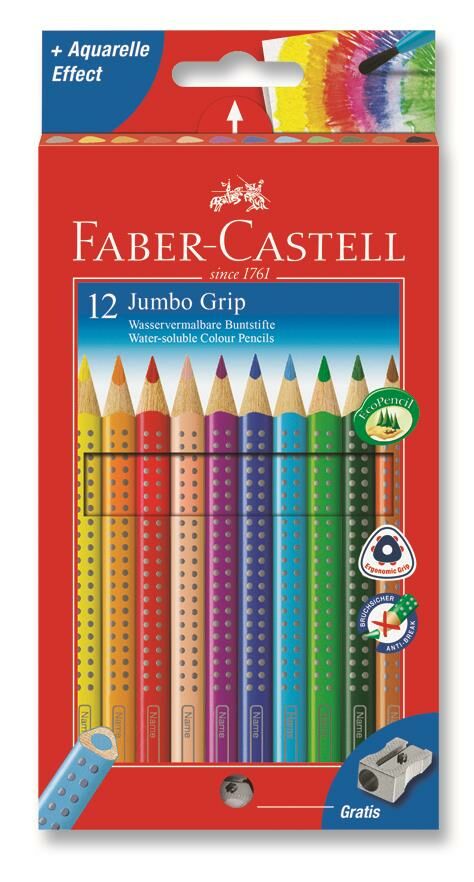 Faber-Castell Grip Boya Kalemi 12 Renk