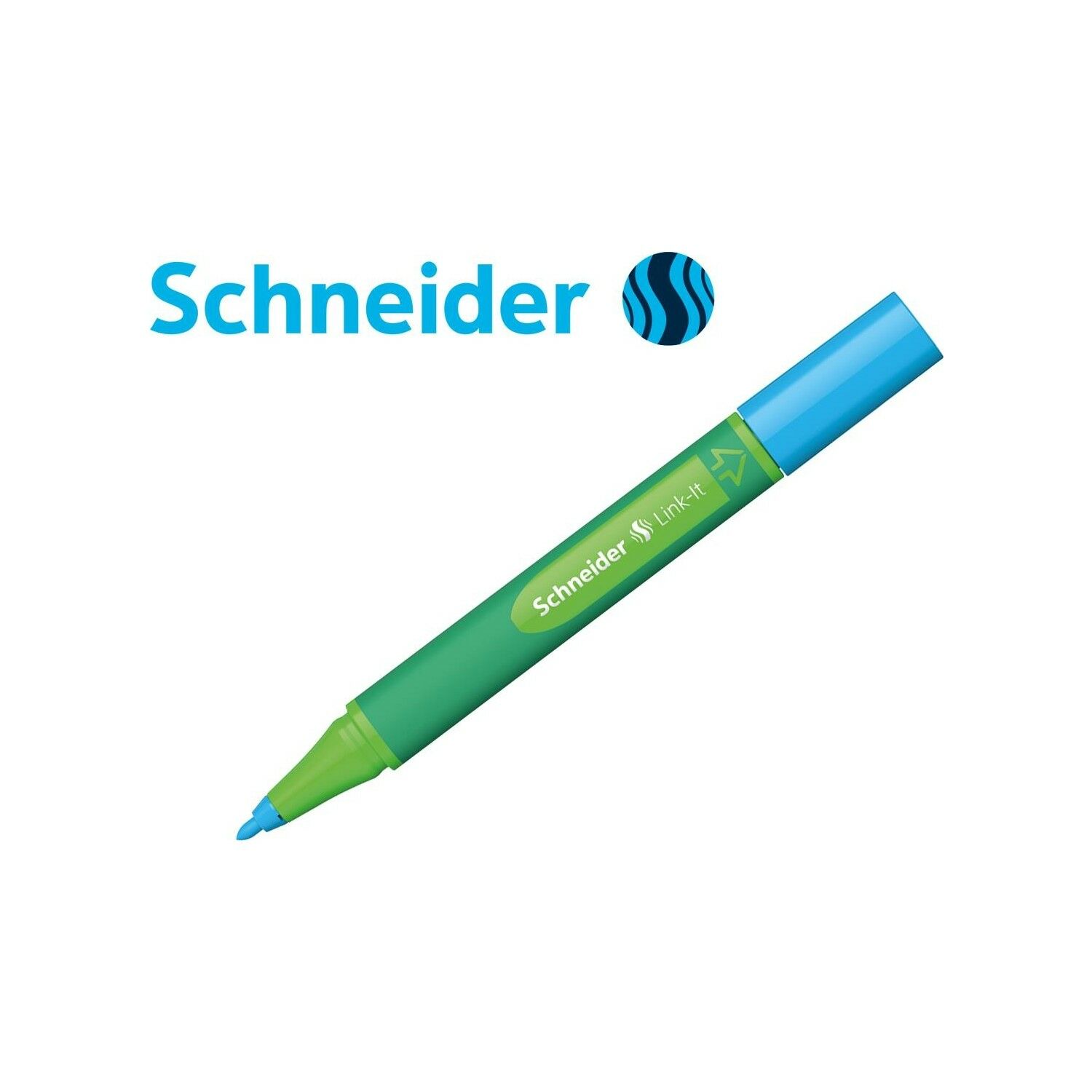 Schneider Link-It Keçe Uçlu Kalem 1,0 Mm Açık Mavi