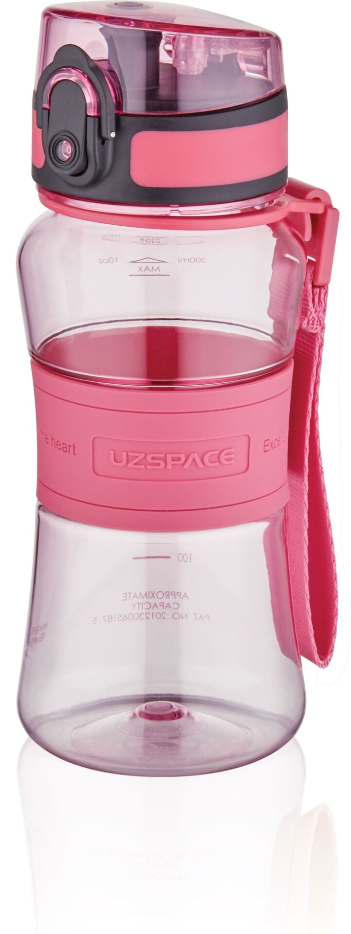 Uzspace 350 Ml Trıtan Matara Pembe