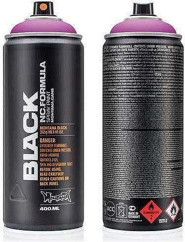 Montana Black Sprey Boya 400Ml Illusion Blk3920