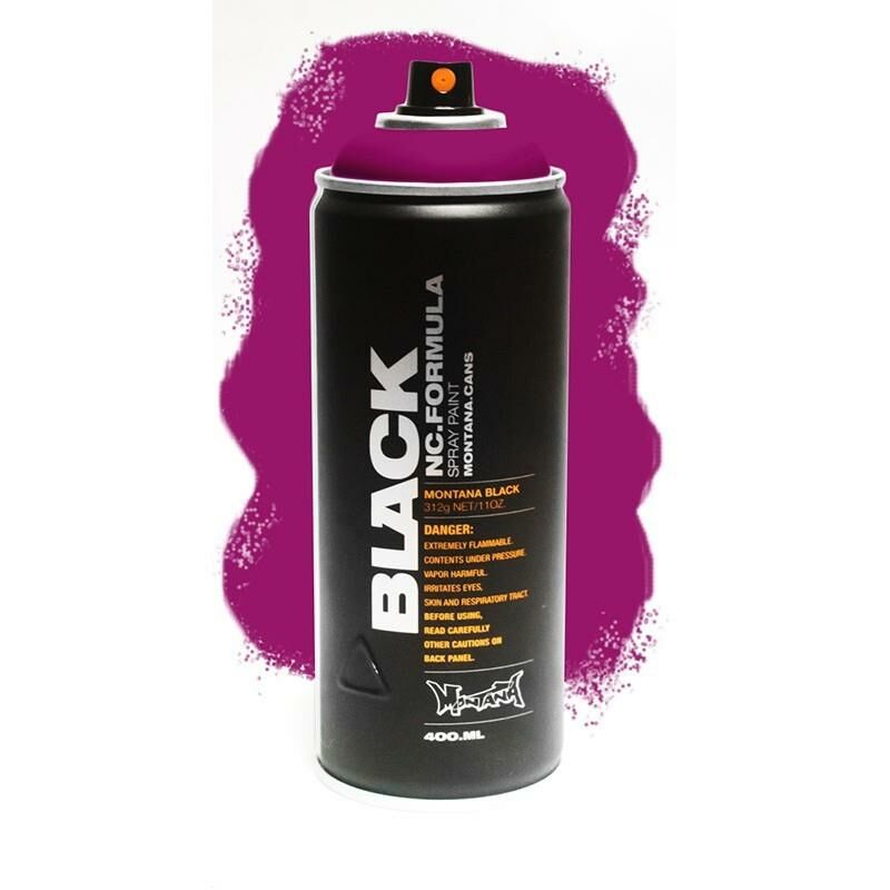 Montana Black Sprey Boya 400Ml Purple Rain Blk3155