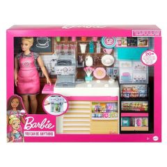 Mattel Gmw03 Barbie'Nin Kahve Dükkanı Oyun Seti*3