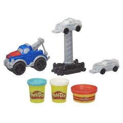 Hasbro E6690 Play-Doh Çalışkan Çekici Kamyon*4