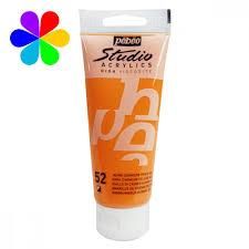 Acrylic Studio Boyaları 100 Ml Dark Cadmium Yellow