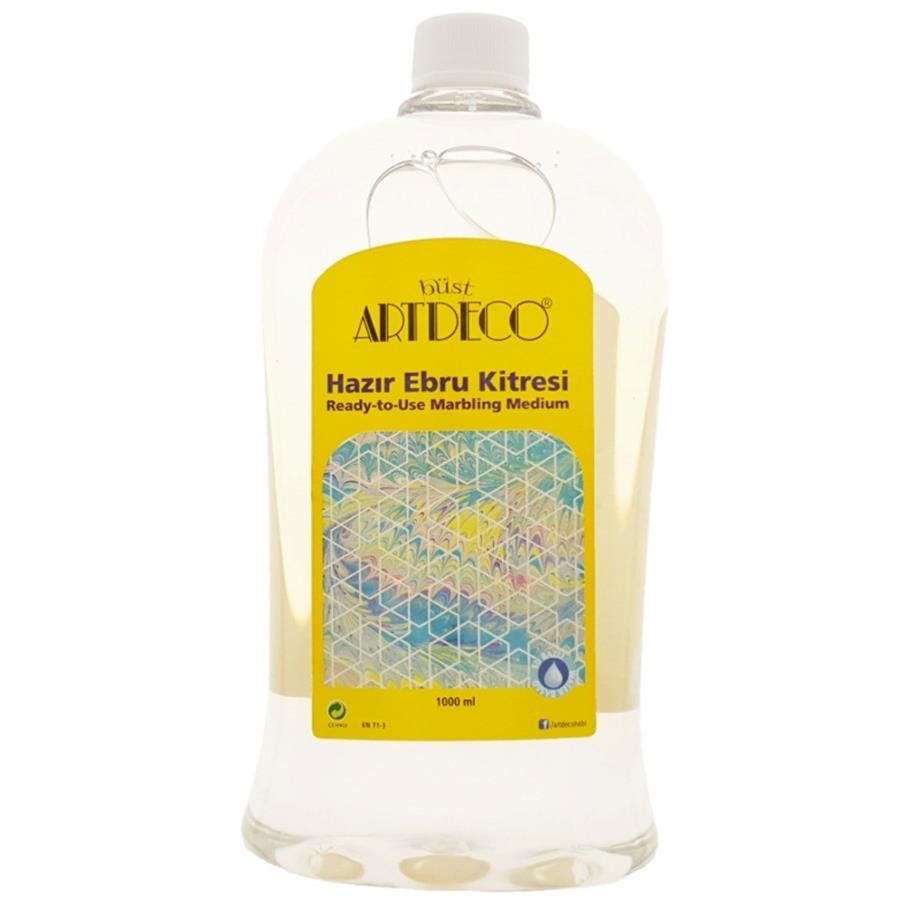 Artdeco Ebru Boyası Sıvı Kitre 1000Ml