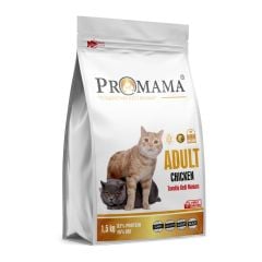 Promama Aç Bitir Tavuklu Yetişkin Kedi Maması 1.5 KG