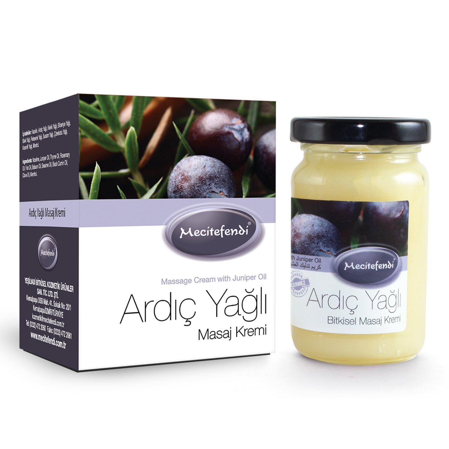 Mecitefendi Ardıç Yağlı Masaj Kremi 90 ml