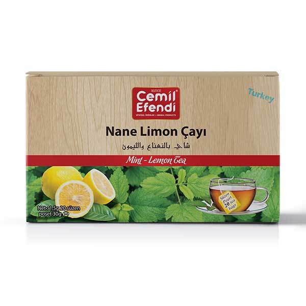 Cemil Efendi Nane Limon Çayı 20'li Süzen Poşet