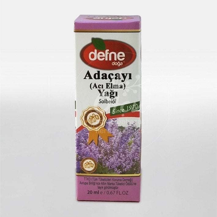 Defne Doğa Adaçayı (Acı Elma) Yağı 20 ml