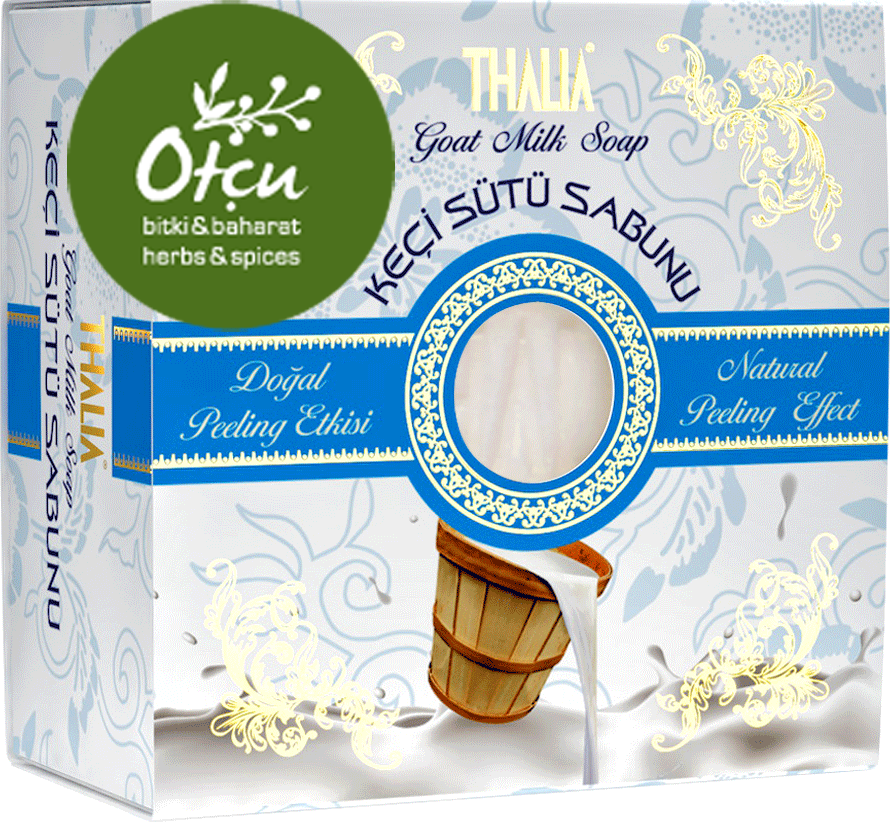 Thalia Peeling Etkili Keçi Sütü Doğal Katı Sabun 150 gr