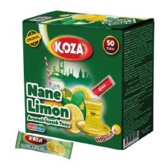 Koza Nane Limon Aromalı İçecek Tozu 50 Paket