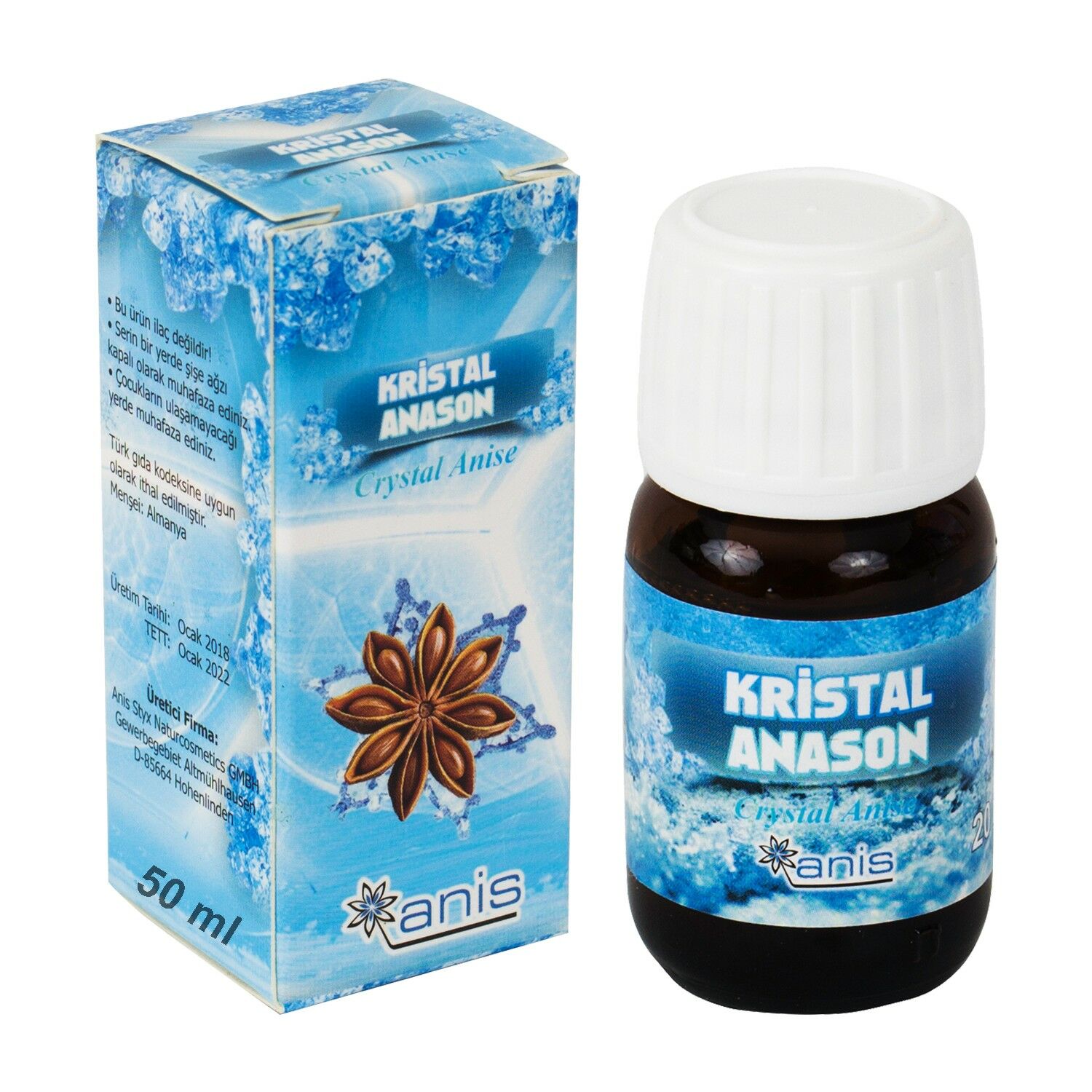 Anis Kristal Anason Aroması 50 ml
