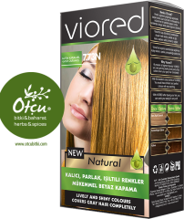 Viored Deluxe Saç Boyası 7.73 Altın Karamel Lila Cosmetics