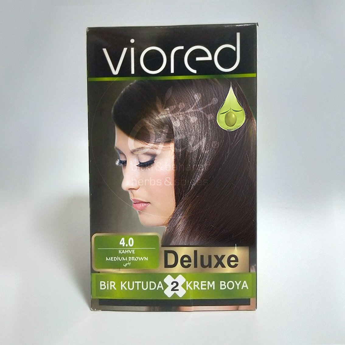 Viored Deluxe Saç Boyası 4.0 Kahve Lila Cosmetics