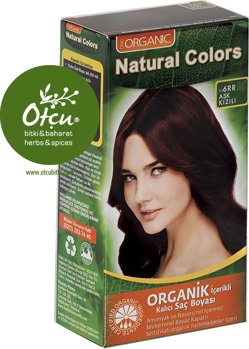 Natural Colors 6RR Alev Kızılı (AŞK KIZILI) Organik Saç Boyası