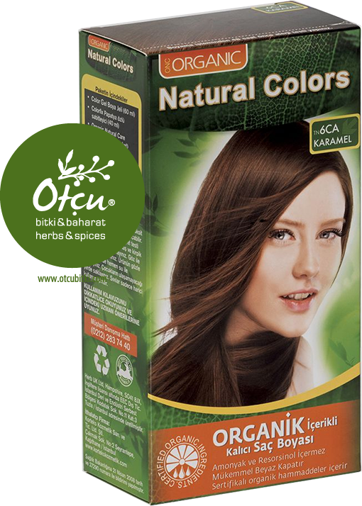 Natural Colors 6CA Karamel Organik Saç Boyası